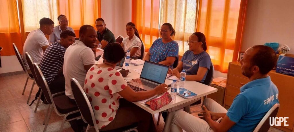 Reunião com as instituições beneficiárias sobre o ponto de situação das atividades de Inclusão Produtiva e Acompanhamento Familiar