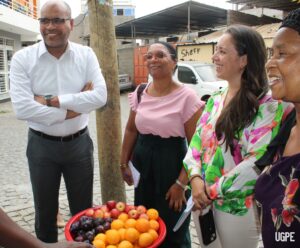 Visita aos beneficiários do Programa Inclusão Produtiva na cidade da Praia