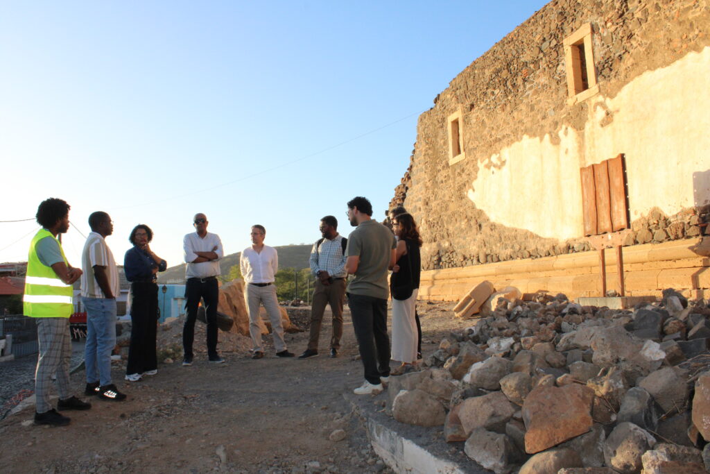 UGPE monitors redevelopment works on the Catedral–Misericórdia section in Cidade Velha